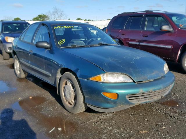 1G1JF52T9V7114142 - 1997 CHEVROLET CAVALIER L GREEN photo 1