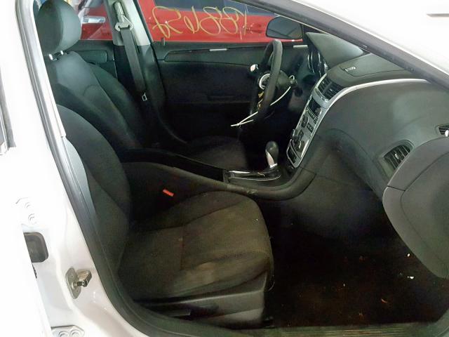 1G1ZC5EB4AF309158 - 2010 CHEVROLET MALIBU 1LT WHITE photo 5
