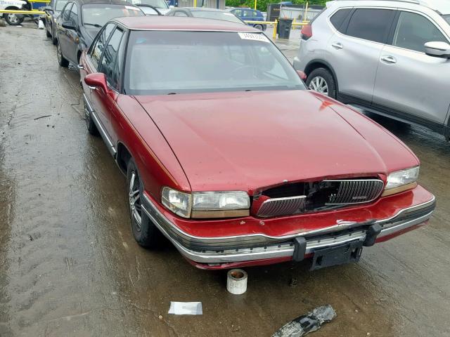 1G4HP53LXPH523647 - 1993 BUICK LESABRE CU BURGUNDY photo 1