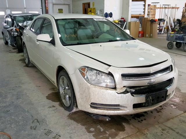 1G1ZD5EB1AF102577 - 2010 CHEVROLET MALIBU 2LT WHITE photo 1