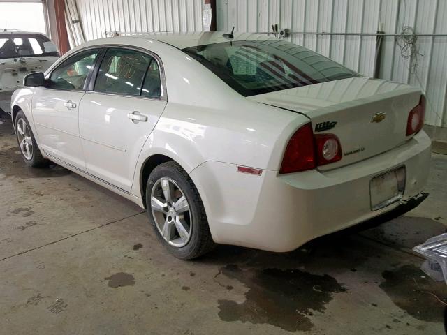 1G1ZD5EB1AF102577 - 2010 CHEVROLET MALIBU 2LT WHITE photo 3