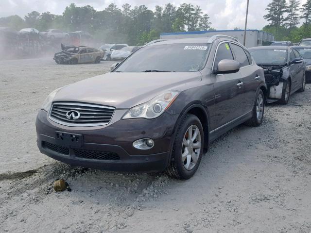 JNKAJ09E38M306905 - 2008 INFINITI EX35 BASE GOLD photo 2