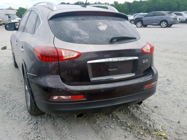 JNKAJ09E38M306905 - 2008 INFINITI EX35 BASE GOLD photo 9