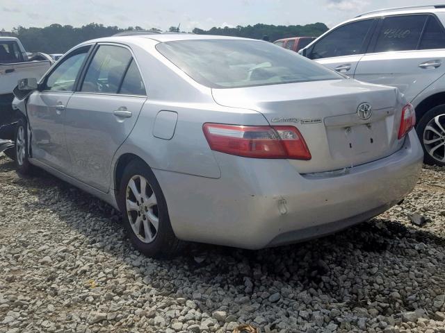 4T1BE46K47U190295 - 2007 TOYOTA CAMRY NEW SILVER photo 3