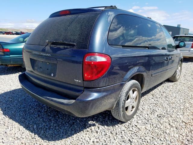 2D4GP44L47R228270 - 2007 DODGE GRAND CARAVAN SXT  photo 4