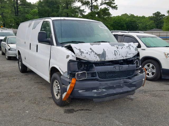 1GCZGGAA9A1117476 - 2010 CHEVROLET EXPRESS G2 WHITE photo 1