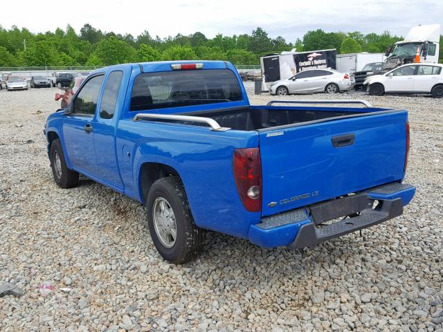 1GCCS299588220591 - 2008 CHEVROLET COLORADO L BLUE photo 3