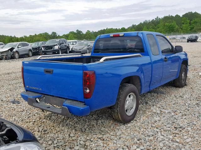 1GCCS299588220591 - 2008 CHEVROLET COLORADO L BLUE photo 4