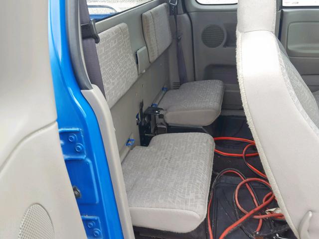 1GCCS299588220591 - 2008 CHEVROLET COLORADO L BLUE photo 6