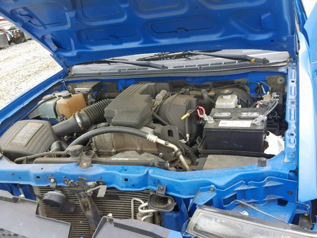 1GCCS299588220591 - 2008 CHEVROLET COLORADO L BLUE photo 7