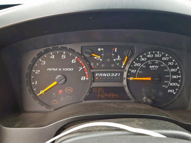 1GCCS299588220591 - 2008 CHEVROLET COLORADO L BLUE photo 8