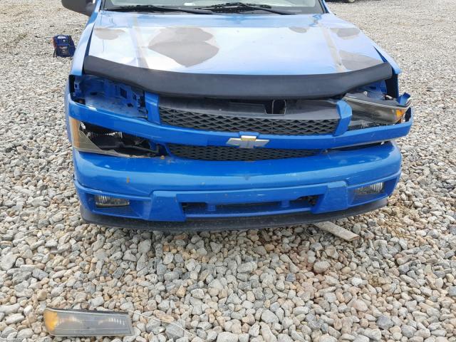 1GCCS299588220591 - 2008 CHEVROLET COLORADO L BLUE photo 9