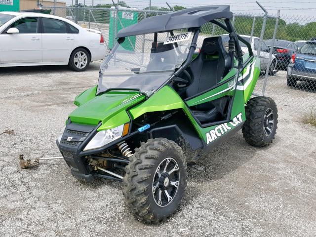 4UF12MPV6CT306168 - 2012 ARCTIC CAT WILDCAT GREEN photo 2