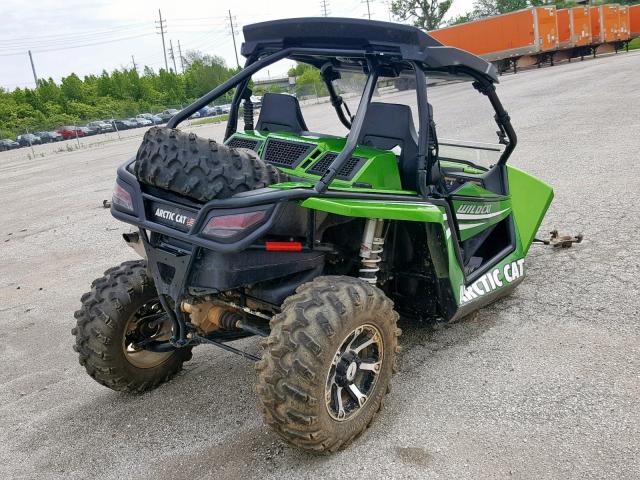 4UF12MPV6CT306168 - 2012 ARCTIC CAT WILDCAT GREEN photo 4