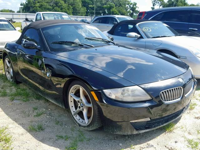 4USBU53588LX04601 - 2008 BMW Z4 3.0SI BLACK photo 1