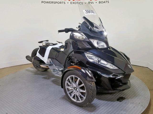 2BXNBDD10EV009070 - 2014 CAN-AM SPYDER ROA BLACK photo 2