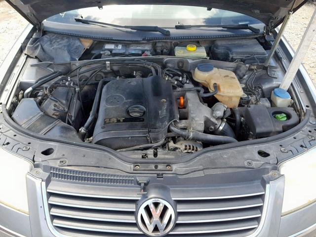 WVWVD63BX4E027547 - 2004 VOLKSWAGEN PASSAT GLS GRAY photo 7