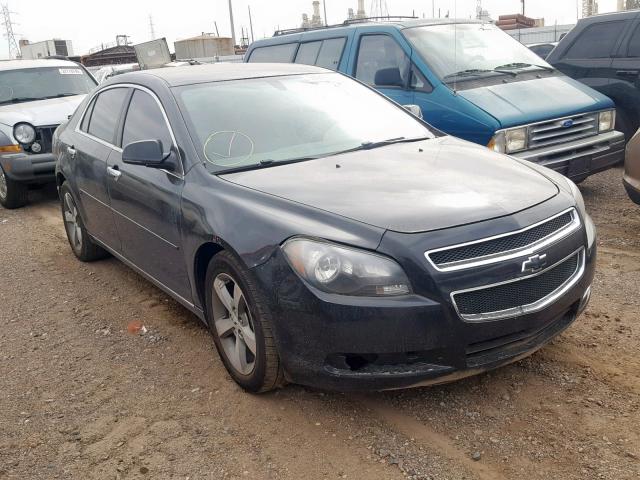 1G1ZC5E0XCF160384 - 2012 CHEVROLET MALIBU 1LT 黑色 照片 1