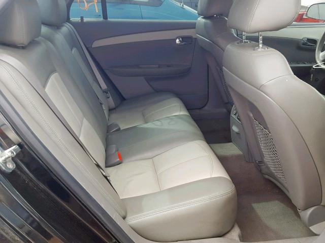 1G1ZC5E0XCF160384 - 2012 CHEVROLET MALIBU 1LT 黑色 照片 6