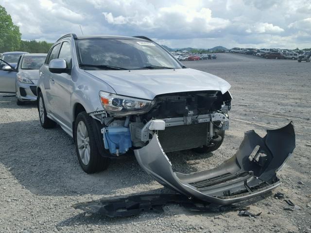 JA4AR4AU1BZ019202 - 2011 MITSUBISHI OUTLANDER SILVER photo 1