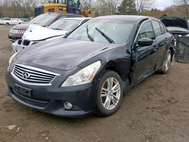 JN1CV6ARXAM250826 - 2010 INFINITI G37 GRAY photo 2