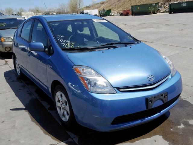 JTDKB20U287701305 - 2008 TOYOTA PRIUS BLUE photo 1