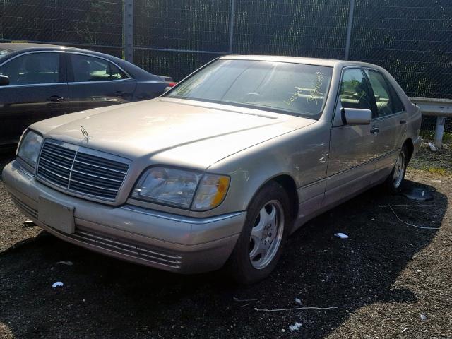 WDBGA32E3VA326753 - 1997 MERCEDES-BENZ S 320W CREAM photo 2