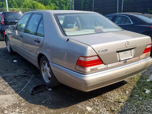 WDBGA32E3VA326753 - 1997 MERCEDES-BENZ S 320W CREAM photo 3