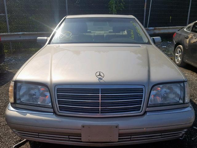 WDBGA32E3VA326753 - 1997 MERCEDES-BENZ S 320W CREAM photo 9