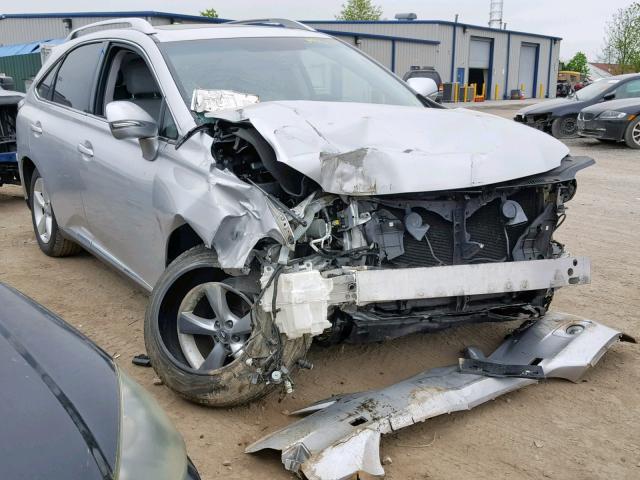 2T2BK1BA3BC088643 - 2011 LEXUS RX 350 SILVER photo 1