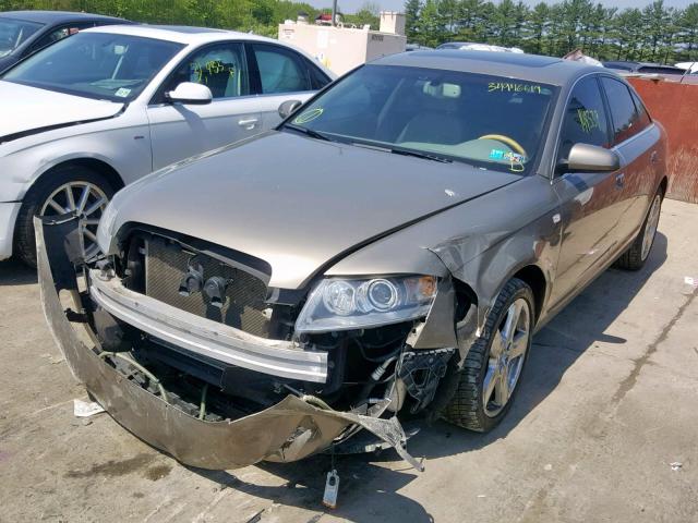 WAUDH74F58N145435 - 2008 AUDI A6 3.2 QUA GOLD photo 2