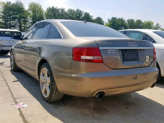 WAUDH74F58N145435 - 2008 AUDI A6 3.2 QUA GOLD photo 3