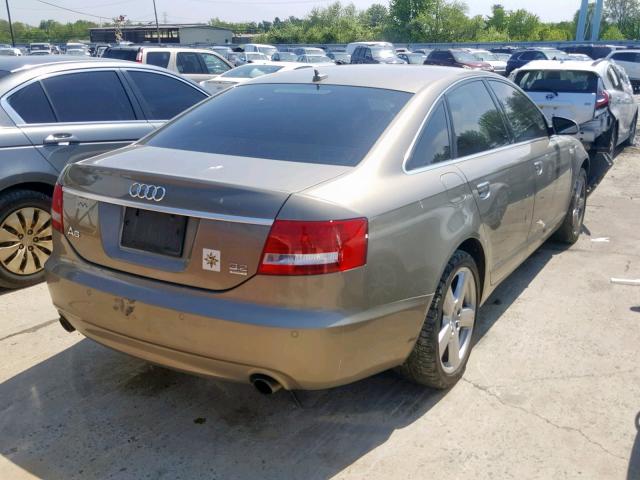 WAUDH74F58N145435 - 2008 AUDI A6 3.2 QUA GOLD photo 4