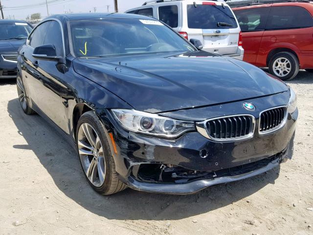 WBA4F7C38HG789660 - 2017 BMW 430I GRAN BLACK photo 1