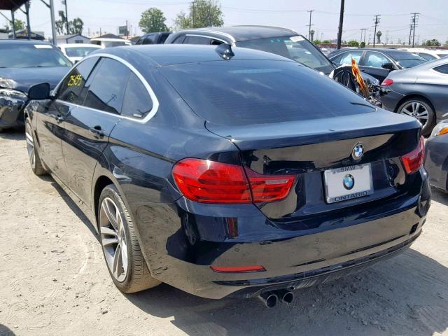 WBA4F7C38HG789660 - 2017 BMW 430I GRAN BLACK photo 3