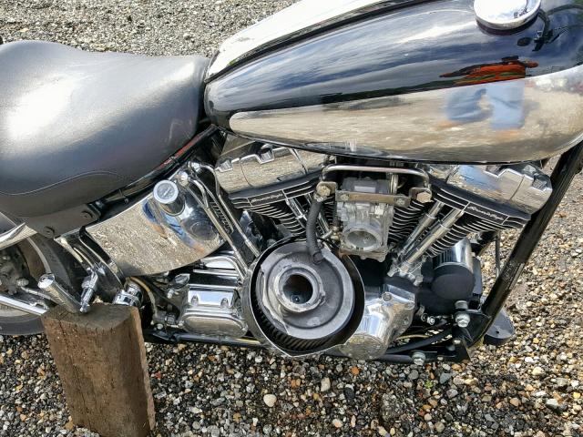 1HD1BSY102Y052903 - 2002 HARLEY-DAVIDSON FXSTD BLACK photo 9