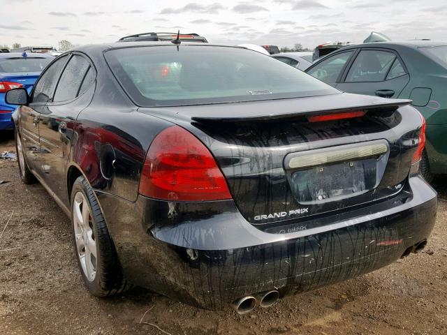 2G2WC55C071192637 - 2007 PONTIAC GRAND PRIX BLACK photo 3