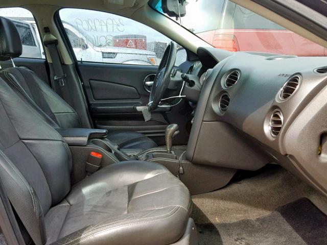 2G2WC55C071192637 - 2007 PONTIAC GRAND PRIX BLACK photo 5