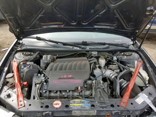 2G2WC55C071192637 - 2007 PONTIAC GRAND PRIX BLACK photo 7