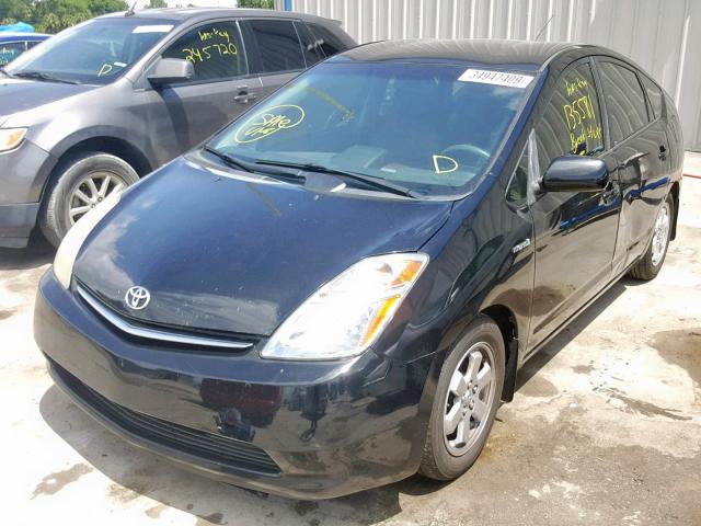 JTDKB20U467502186 - 2006 TOYOTA PRIUS BLACK photo 2