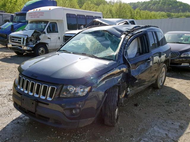 1C4NJDBB2GD550120 - 2016 JEEP COMPASS SP 蓝色 照片 2