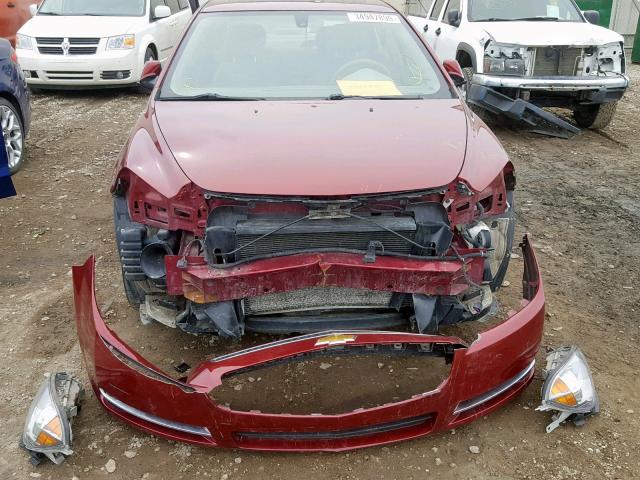 1G1ZF57539F112234 - 2009 CHEVROLET MALIBU HYB 红色 照片 9