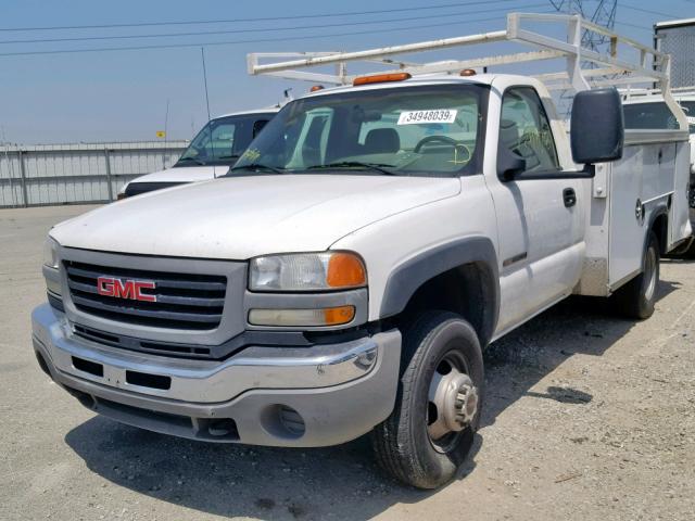 1GDJC34U97E124870 - 2007 GMC NEW SIERRA WHITE photo 2