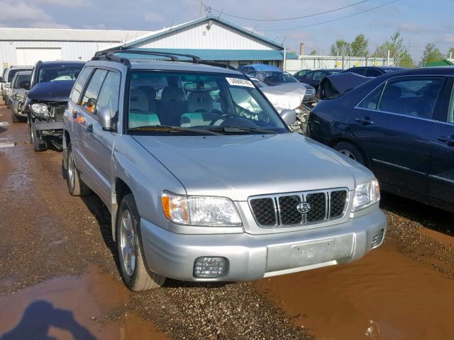 JF1SF65682H704206 - 2002 SUBARU FORESTER S Gümüş foto 1