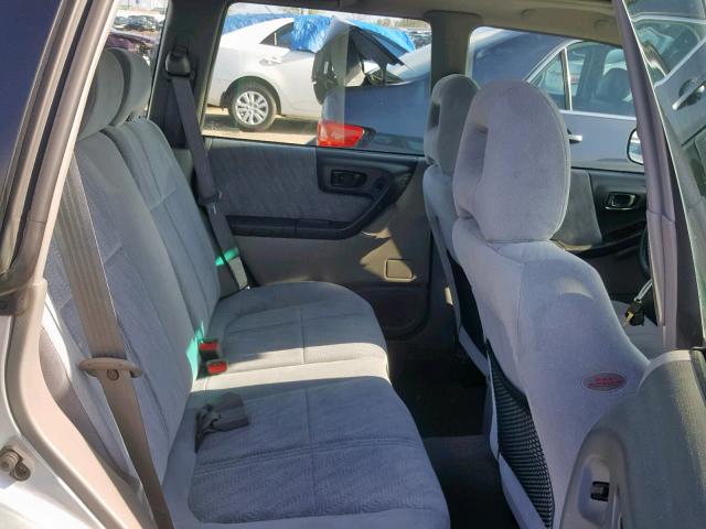 JF1SF65682H704206 - 2002 SUBARU FORESTER S Gümüş foto 6