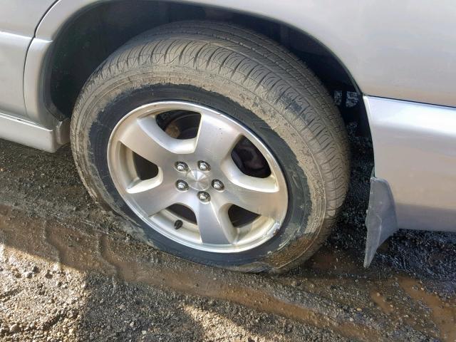 JF1SF65682H704206 - 2002 SUBARU FORESTER S Gümüş foto 9