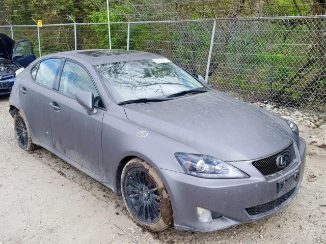 JTHCK262162000452 - 2006 LEXUS IS 250 GRAY photo 1