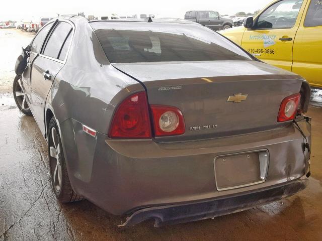 1G1ZC5E05CF263678 - 2012 CHEVROLET MALIBU 1LT 棕色 照片 3