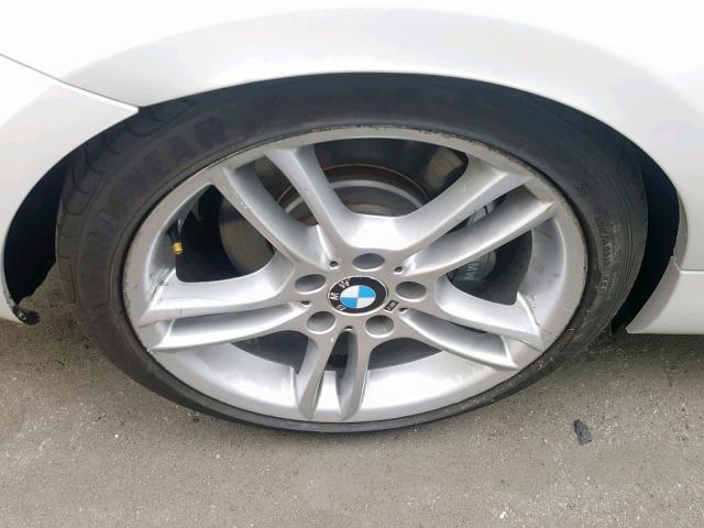 WBAUC9C59CVM12166 - 2012 BMW 135 I WHITE photo 9