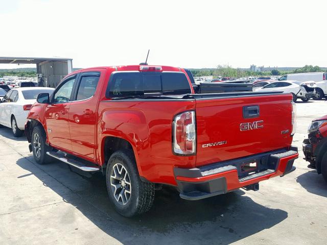 1GTG6CE37G1170622 - 2016 GMC CANYON SLE RED photo 3